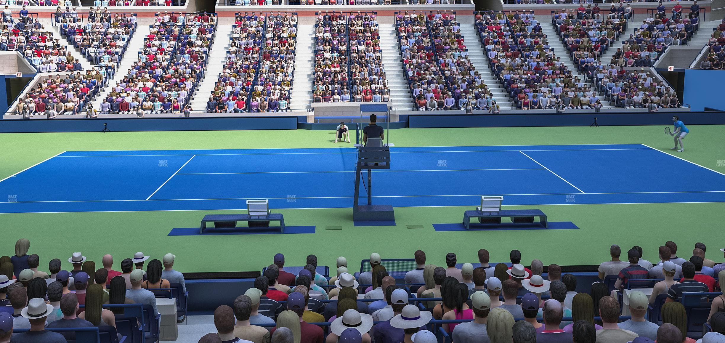 Arthur Ashe Stadium - Section 52 Seat View