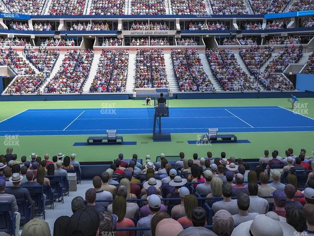 Arthur Ashe Stadium - Section 52 Seat View