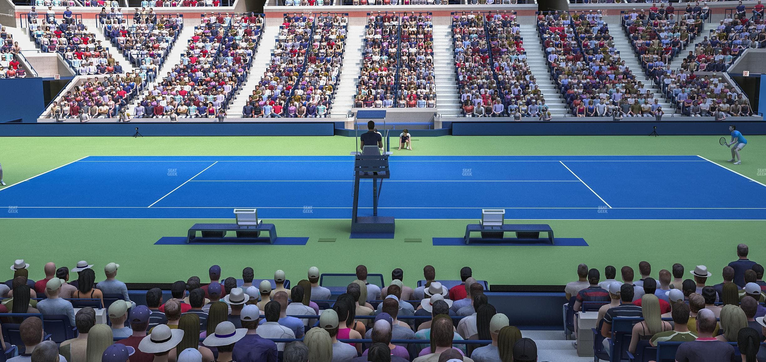 Arthur Ashe Stadium - Section 53 Seat View