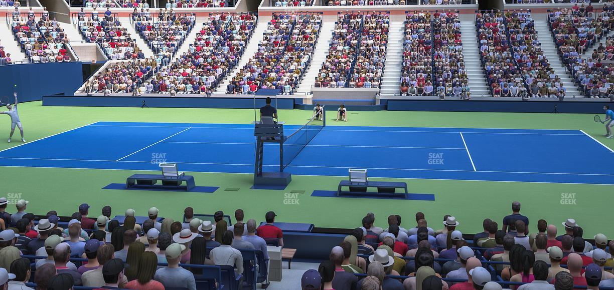Arthur Ashe Stadium - Section 54 Seat View