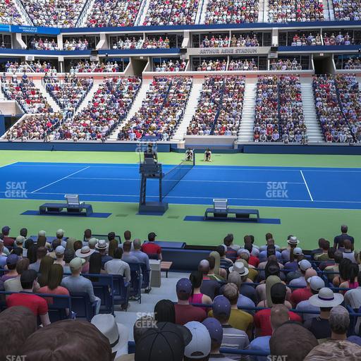 Arthur Ashe Stadium - Section 54 Seat View