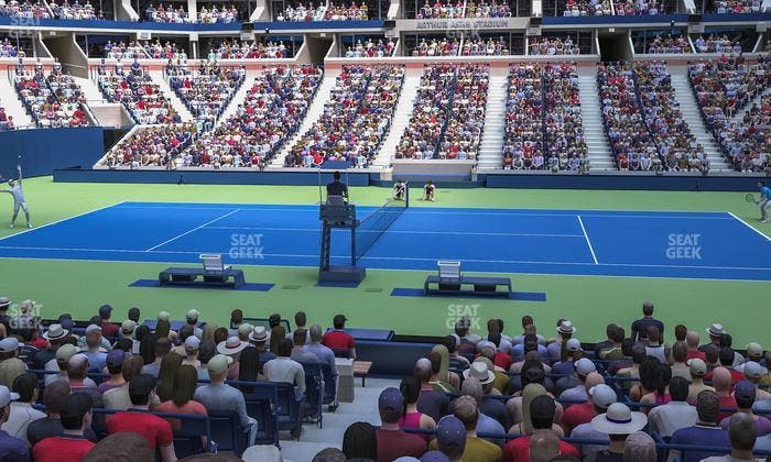 Arthur Ashe Stadium - Section 54 Seat View