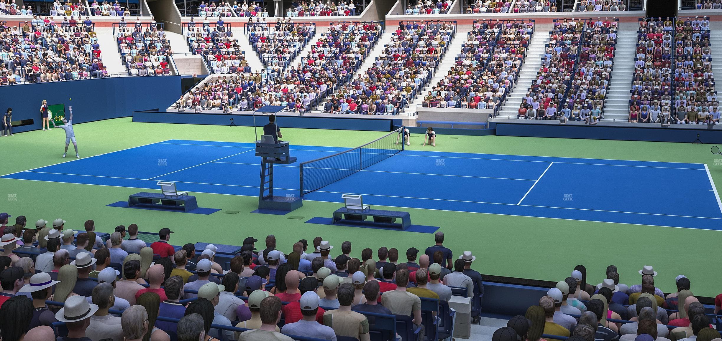 Arthur Ashe Stadium - Section 56 Seat View