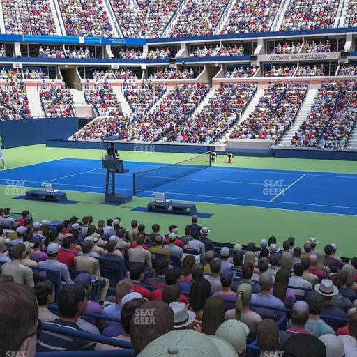 Arthur Ashe Stadium - Section 57 Seat View