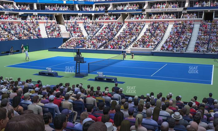 Arthur Ashe Stadium - Section 57 Seat View