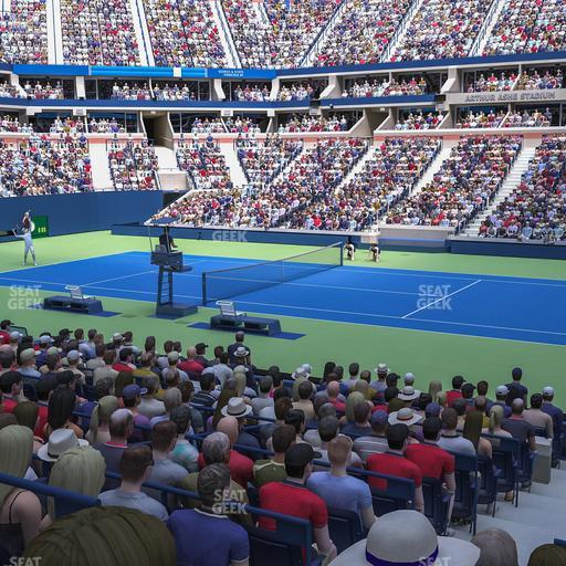 Arthur Ashe Stadium - Section 58 Seat View
