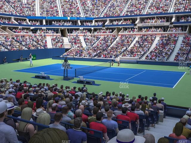 Arthur Ashe Stadium - Section 58 Seat View