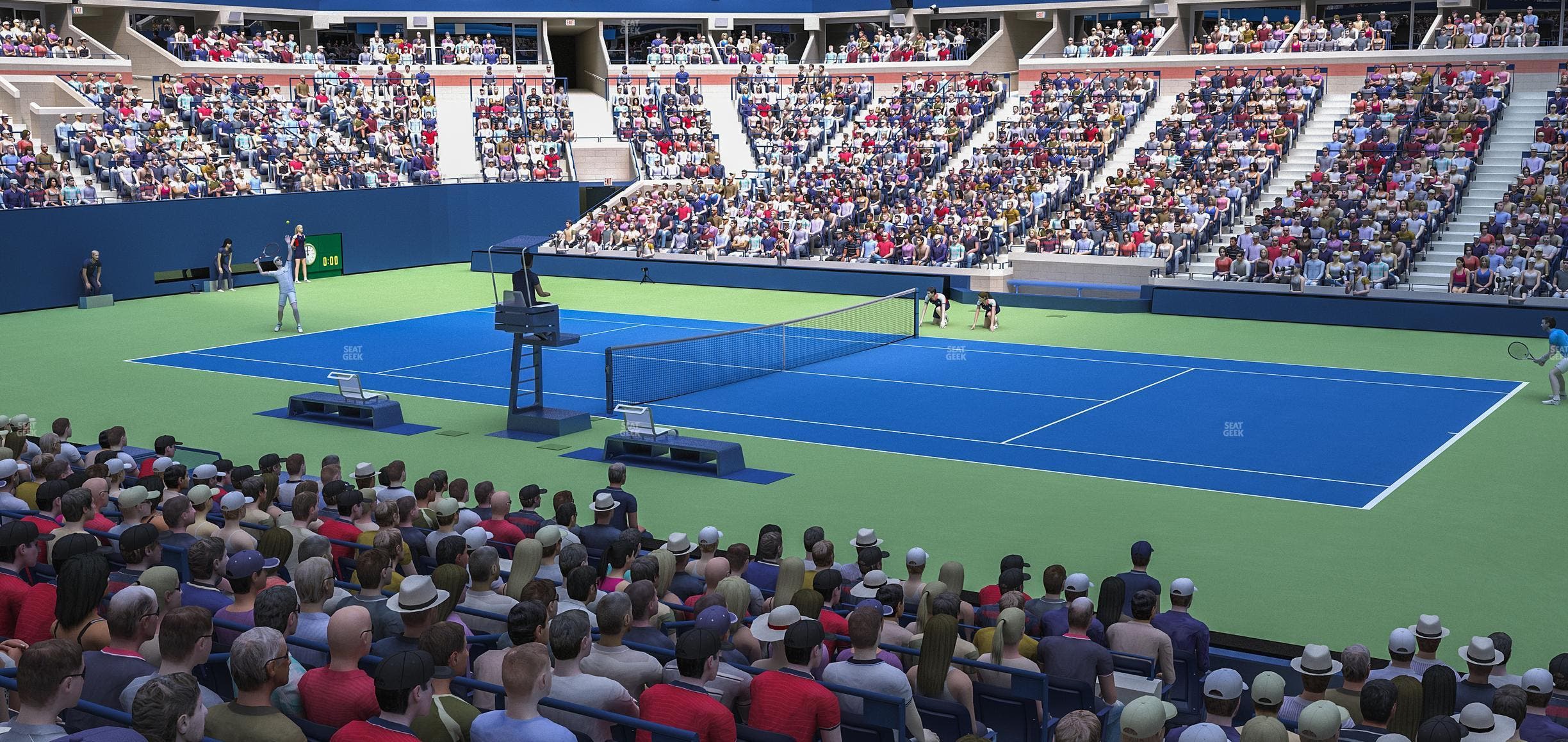 Arthur Ashe Stadium - Section 59 Seat View