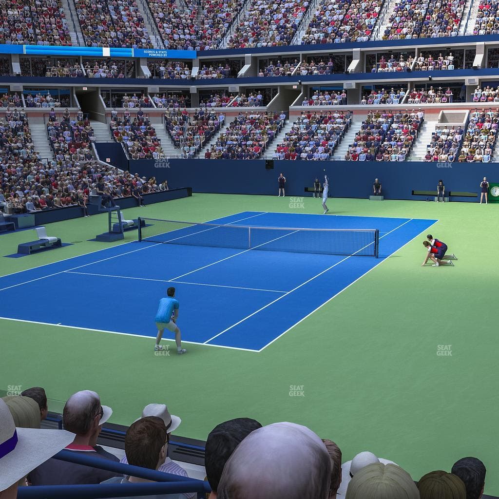 Arthur Ashe Stadium - Section 6 Seat View