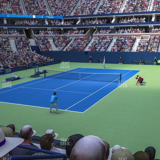 Arthur Ashe Stadium - Section 6 Seat View