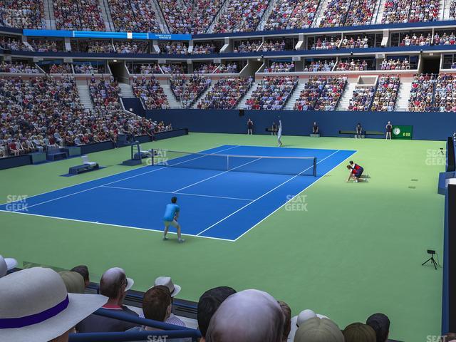 Arthur Ashe Stadium - Section 6 Seat View