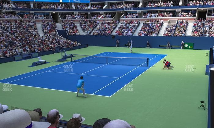 Arthur Ashe Stadium - Section 6 Seat View