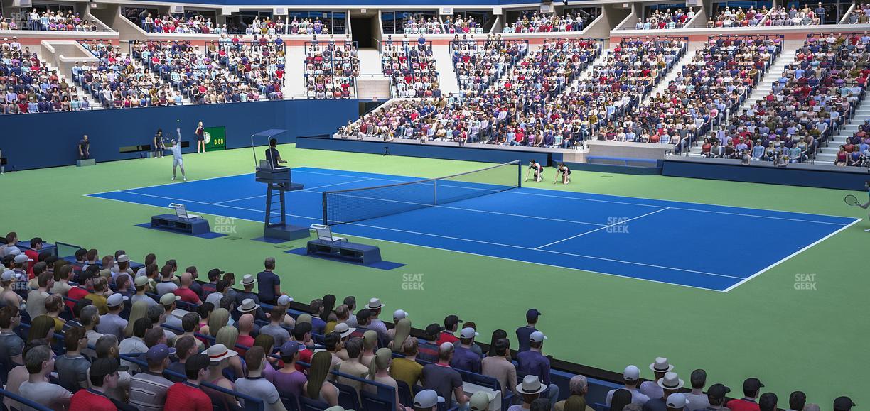 Arthur Ashe Stadium - Section 60 Seat View