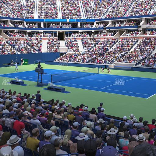 Arthur Ashe Stadium - Section 60 Seat View