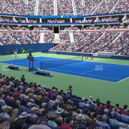 Arthur Ashe Stadium - Section 61 Seat View