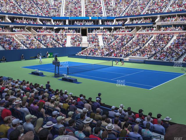 Arthur Ashe Stadium - Section 61 Seat View