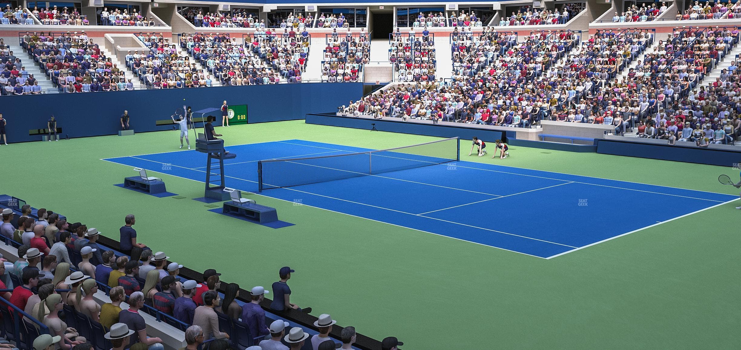 Arthur Ashe Stadium - Section 62 Seat View