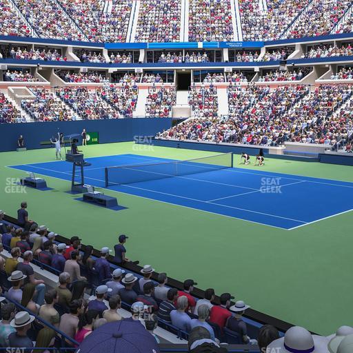 Arthur Ashe Stadium - Section 62 Seat View