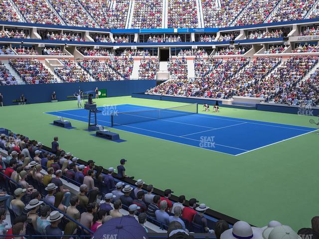 Arthur Ashe Stadium - Section 62 Seat View