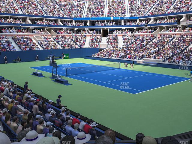 Arthur Ashe Stadium - Section 63 Seat View