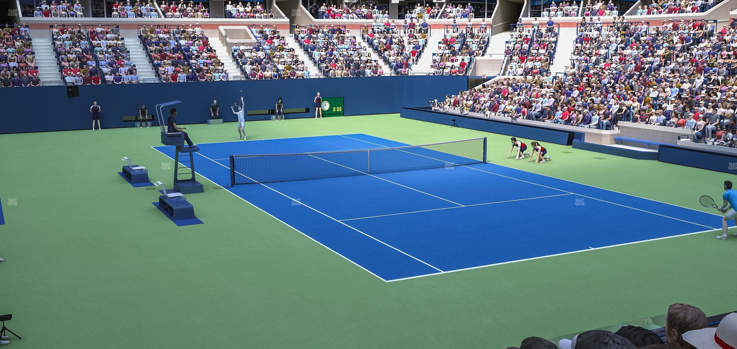 Arthur Ashe Stadium - Section 65 Seat View