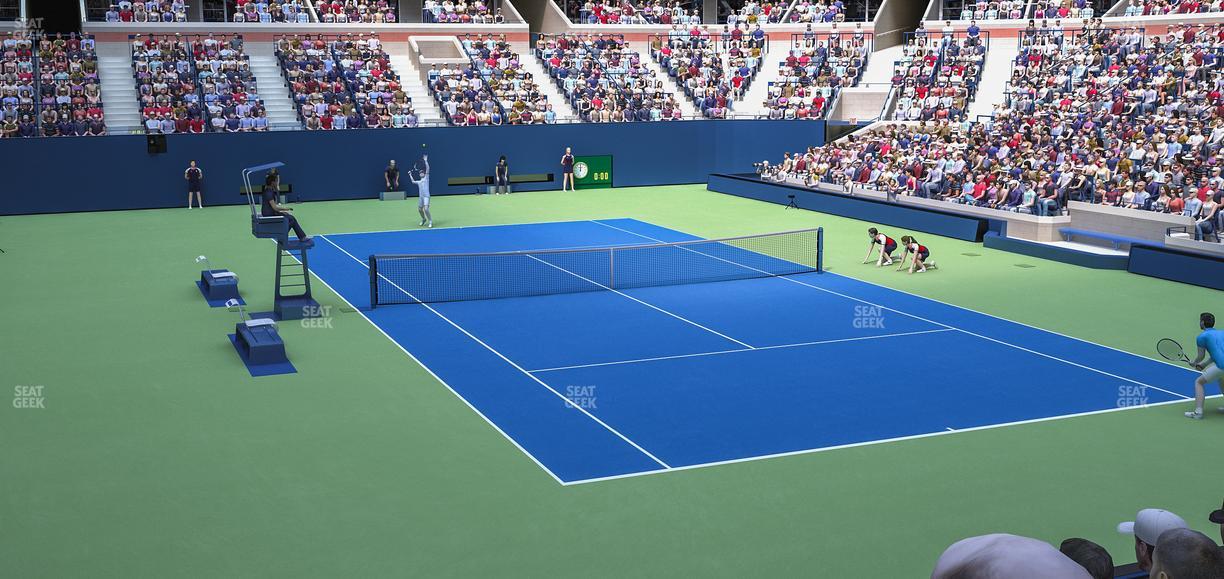 Arthur Ashe Stadium - Section 66 Seat View