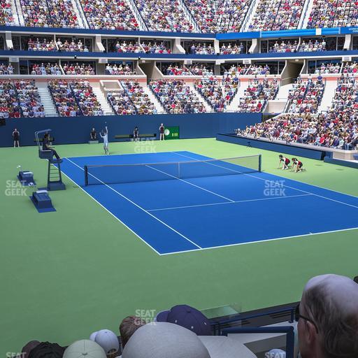 Arthur Ashe Stadium - Section 66 Seat View