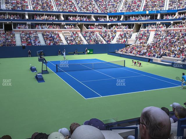 Arthur Ashe Stadium - Section 66 Seat View