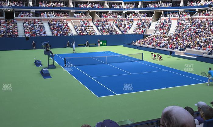 Arthur Ashe Stadium - Section 66 Seat View