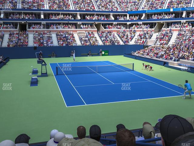 Arthur Ashe Stadium - Section 67 Seat View