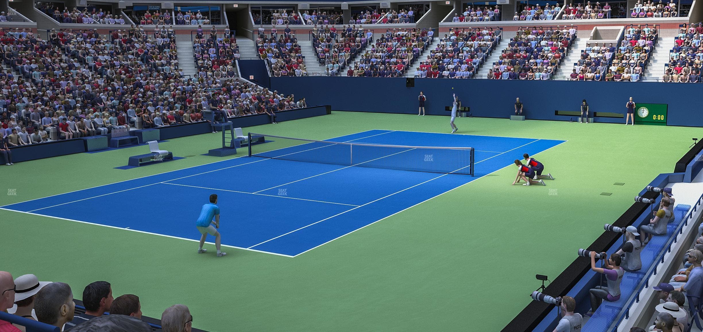 Arthur Ashe Stadium - Section 7 Seat View