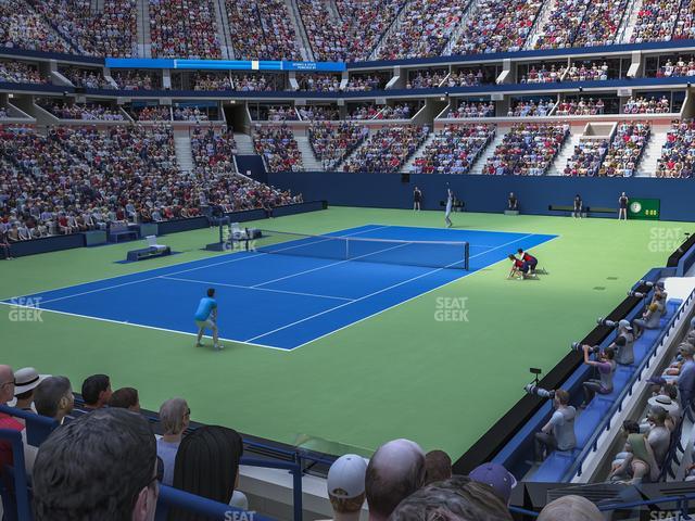 Arthur Ashe Stadium - Section 7 Seat View