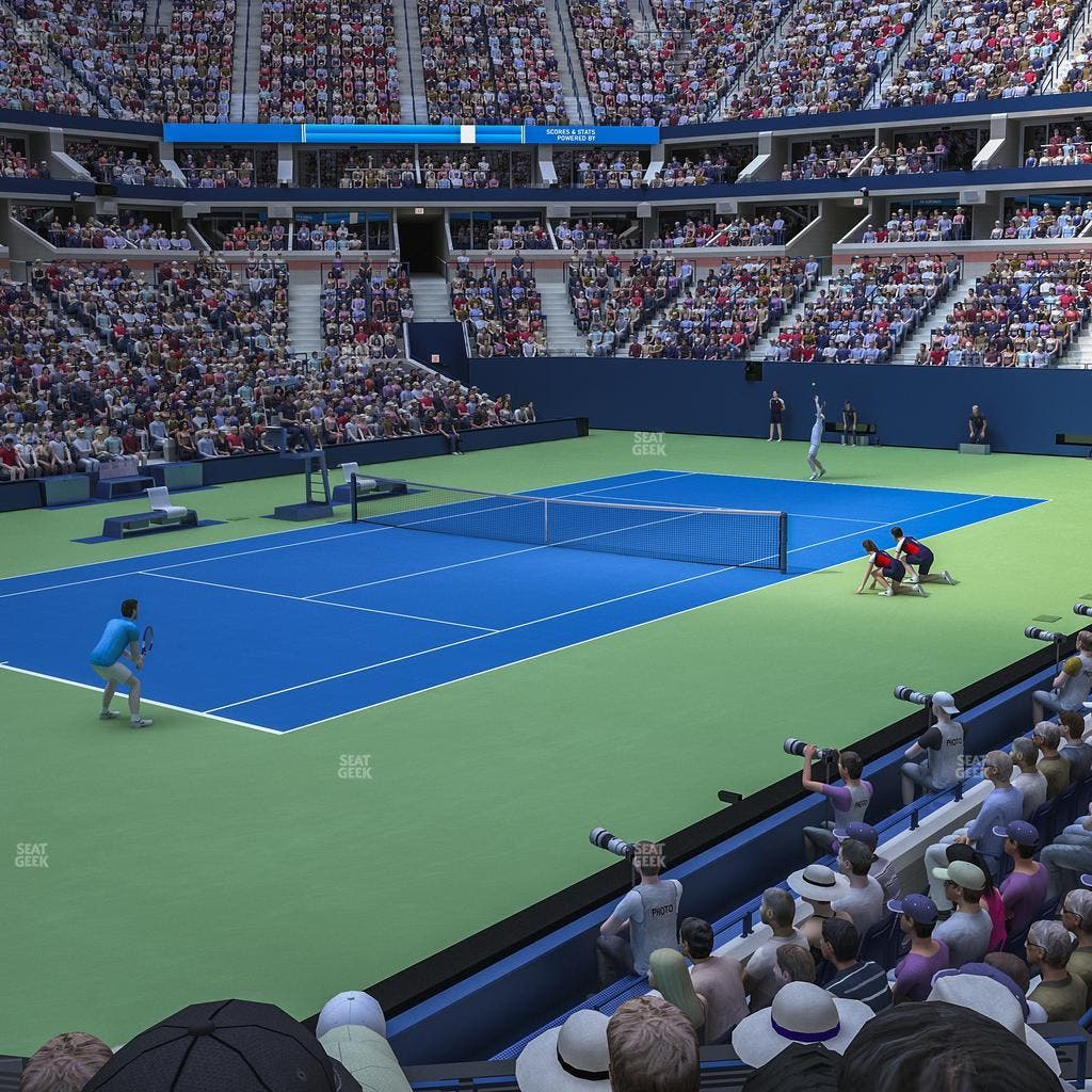 Arthur Ashe Stadium - Section 8 Seat View