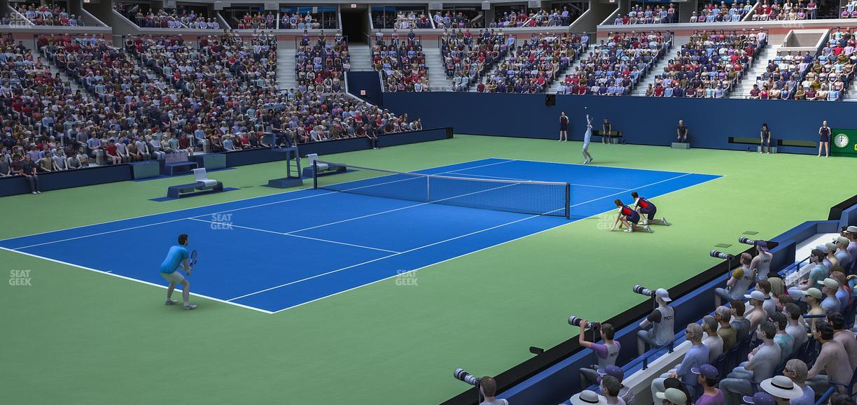 Arthur Ashe Stadium - Section 8 Seat View