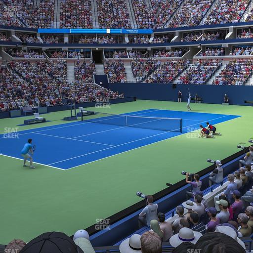Arthur Ashe Stadium - Section 8 Seat View