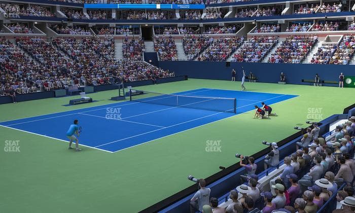 Arthur Ashe Stadium - Section 8 Seat View