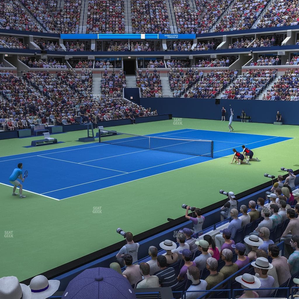 Arthur Ashe Stadium - Section 9 Seat View