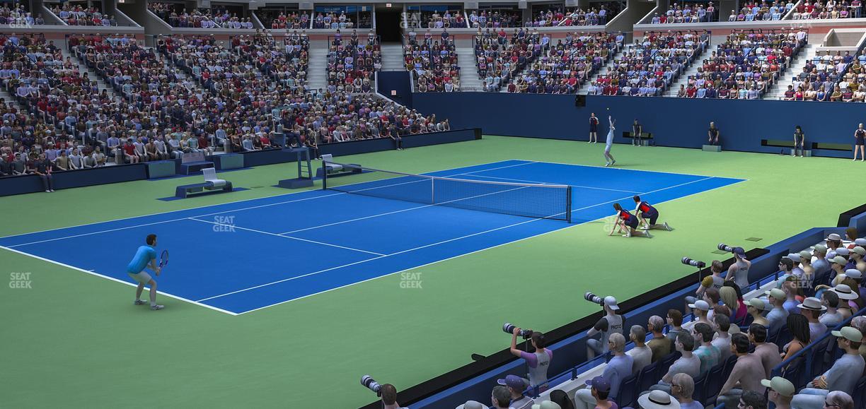 Arthur Ashe Stadium - Section 9 Seat View