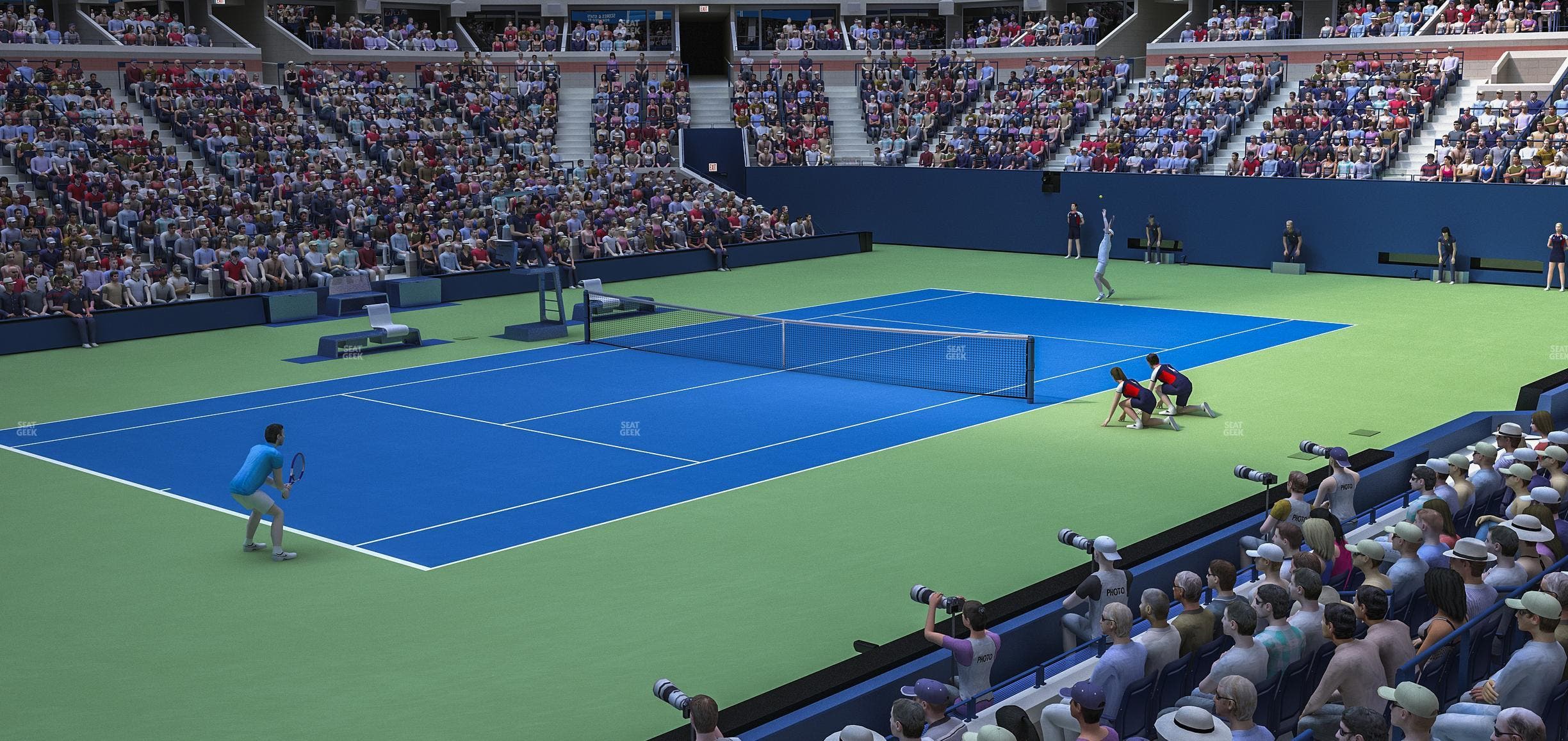 Arthur Ashe Stadium - Section 9 Seat View