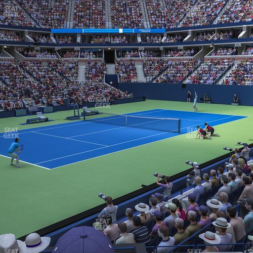 Arthur Ashe Stadium - Section 9 Seat View
