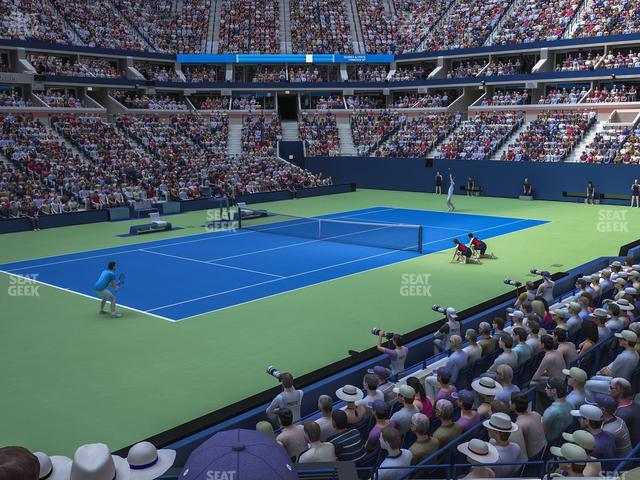 Arthur Ashe Stadium - Section 9 Seat View