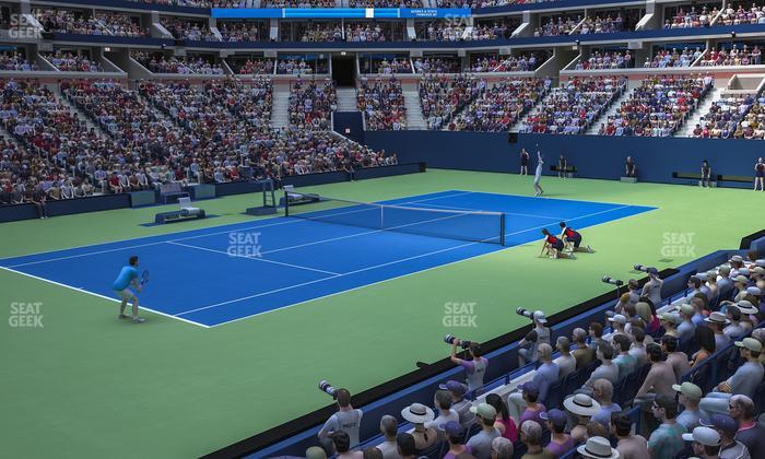 Arthur Ashe Stadium - Section 9 Seat View