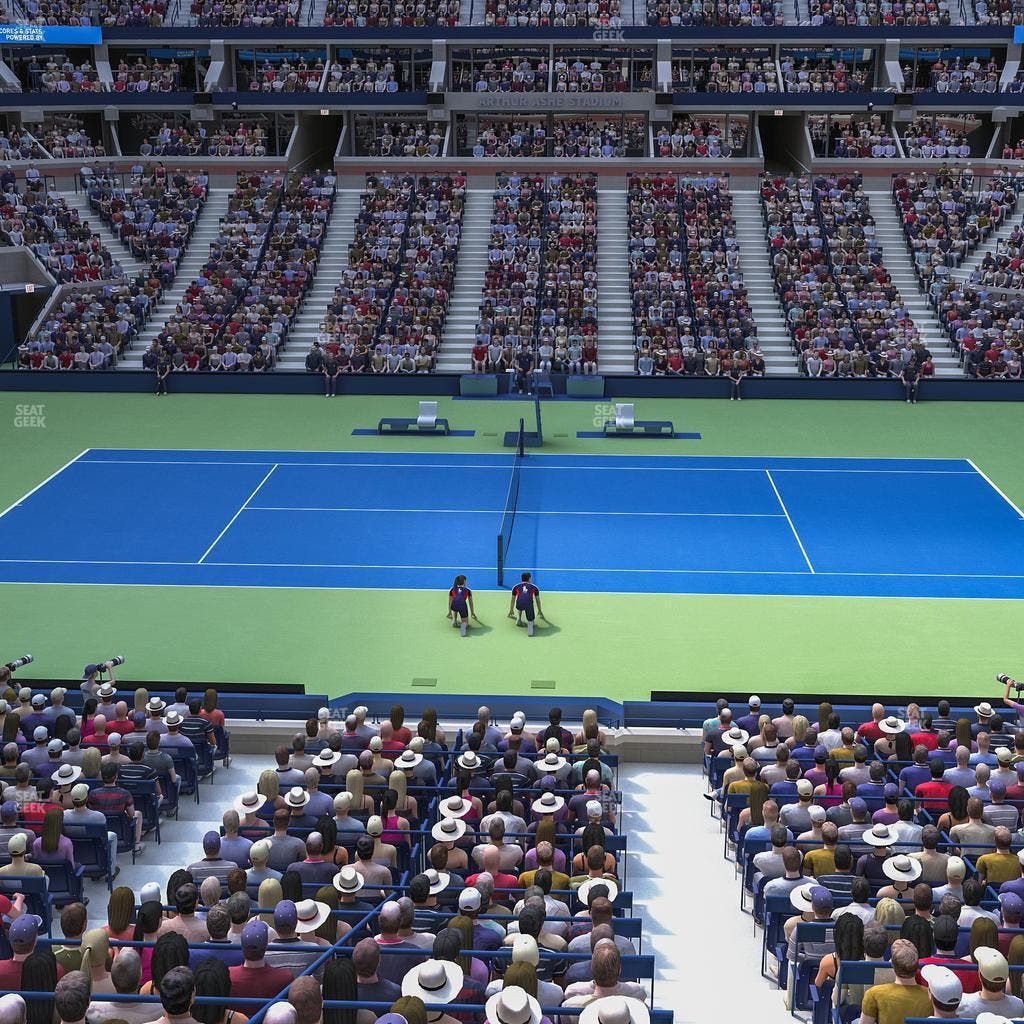 Arthur Ashe Stadium - Section American Express Center Court Club Seat View