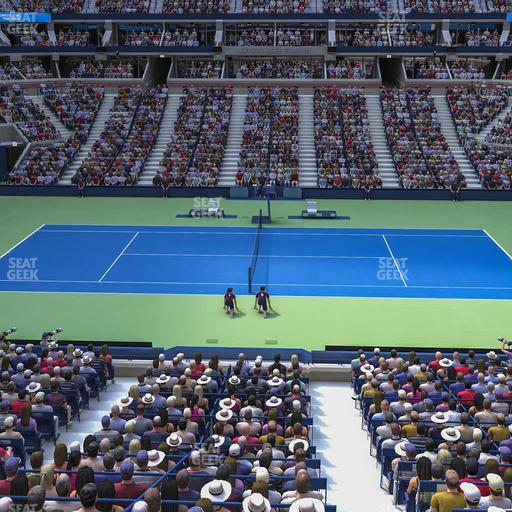 Arthur Ashe Stadium - Section American Express Center Court Club Seat View