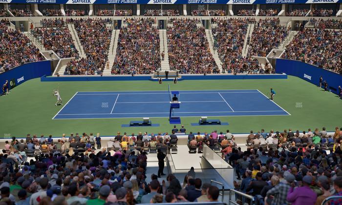 Arthur Ashe Stadium - Section Suite D 36 Seat View