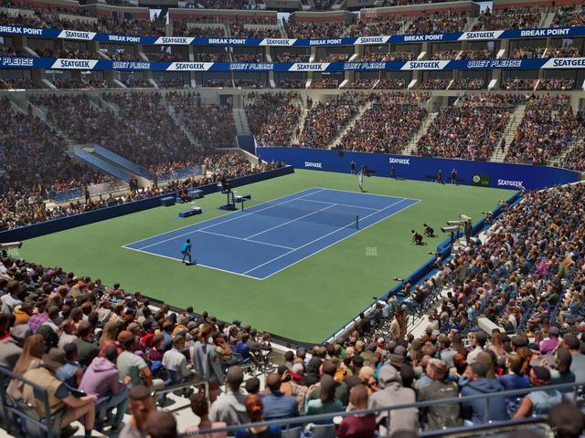 Arthur Ashe Stadium - Section Suite E 5 Seat View Arthur Ashe Stadium - Section Suite E 5 Seat View