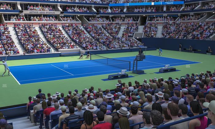 Arthur Ashe Stadium - Section Suite F 47 Seat View