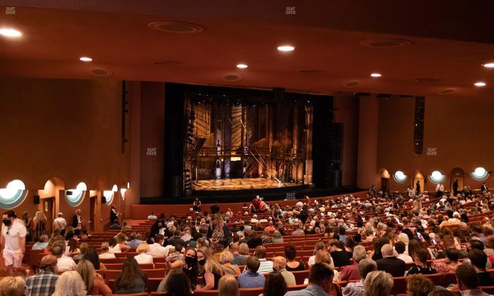 ASU Gammage Auditorium - Section Back Wc 1 Seat View