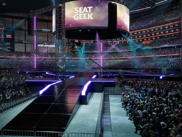 AT&T Stadium - Section 101 Seat View