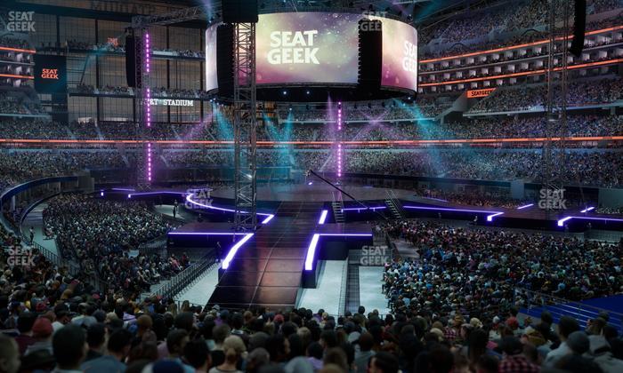 AT&T Stadium - Section 101 Seat View